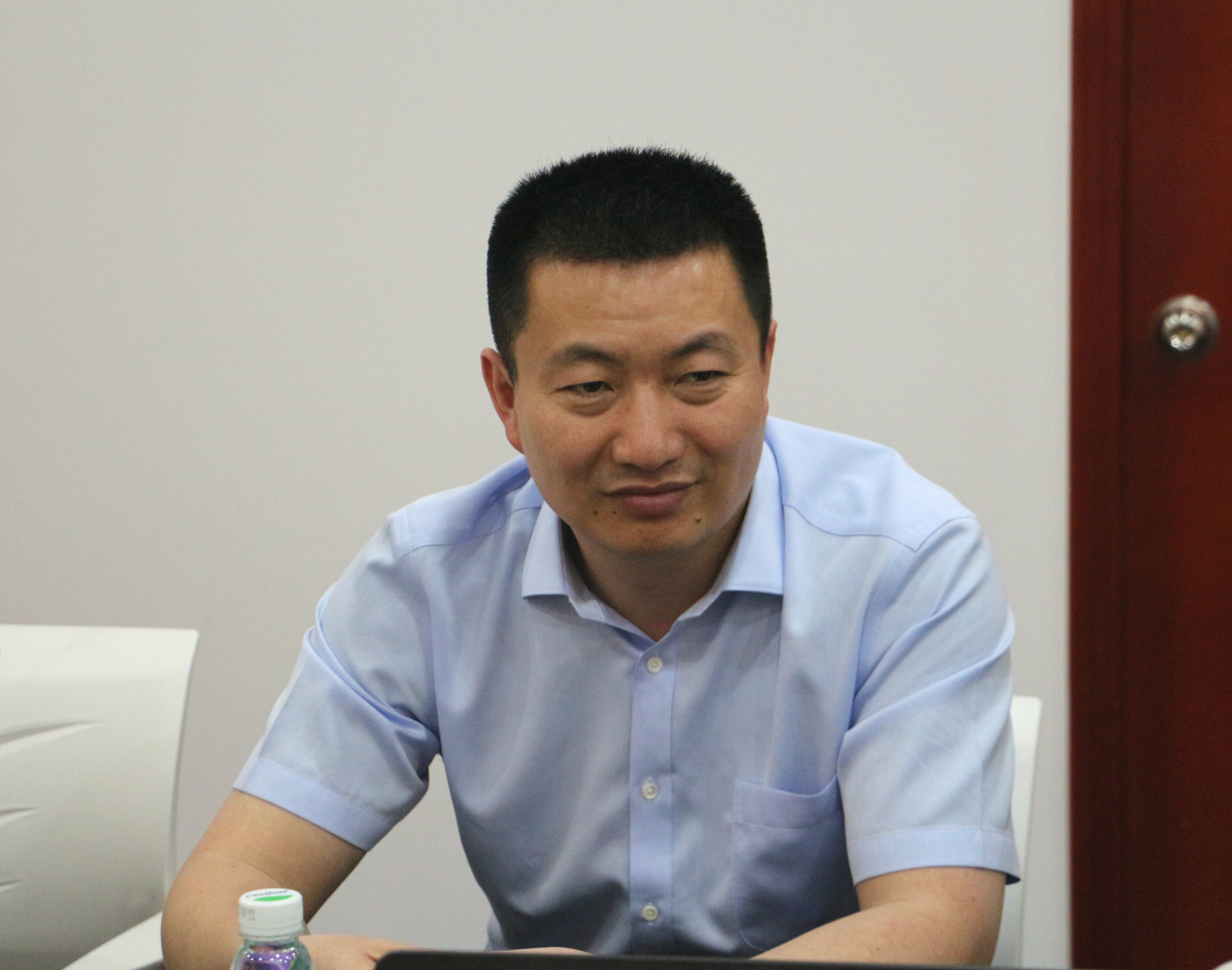 山东枣庄高新区管委会,滕州经济开发区管委会领导到访